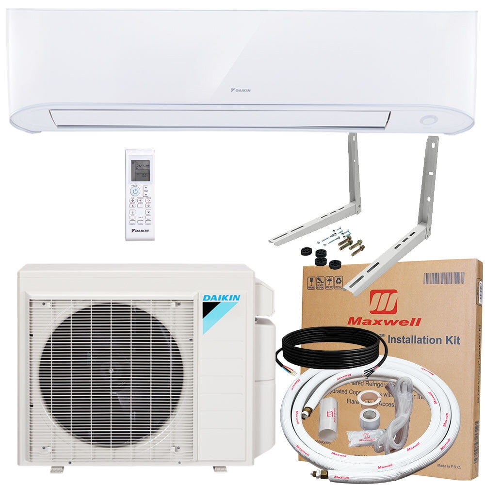 Daikin 18.000 BTU 18 SEER2 Ductless Mini-Split Heat Pump Air Conditioner 1000 sq. ft.