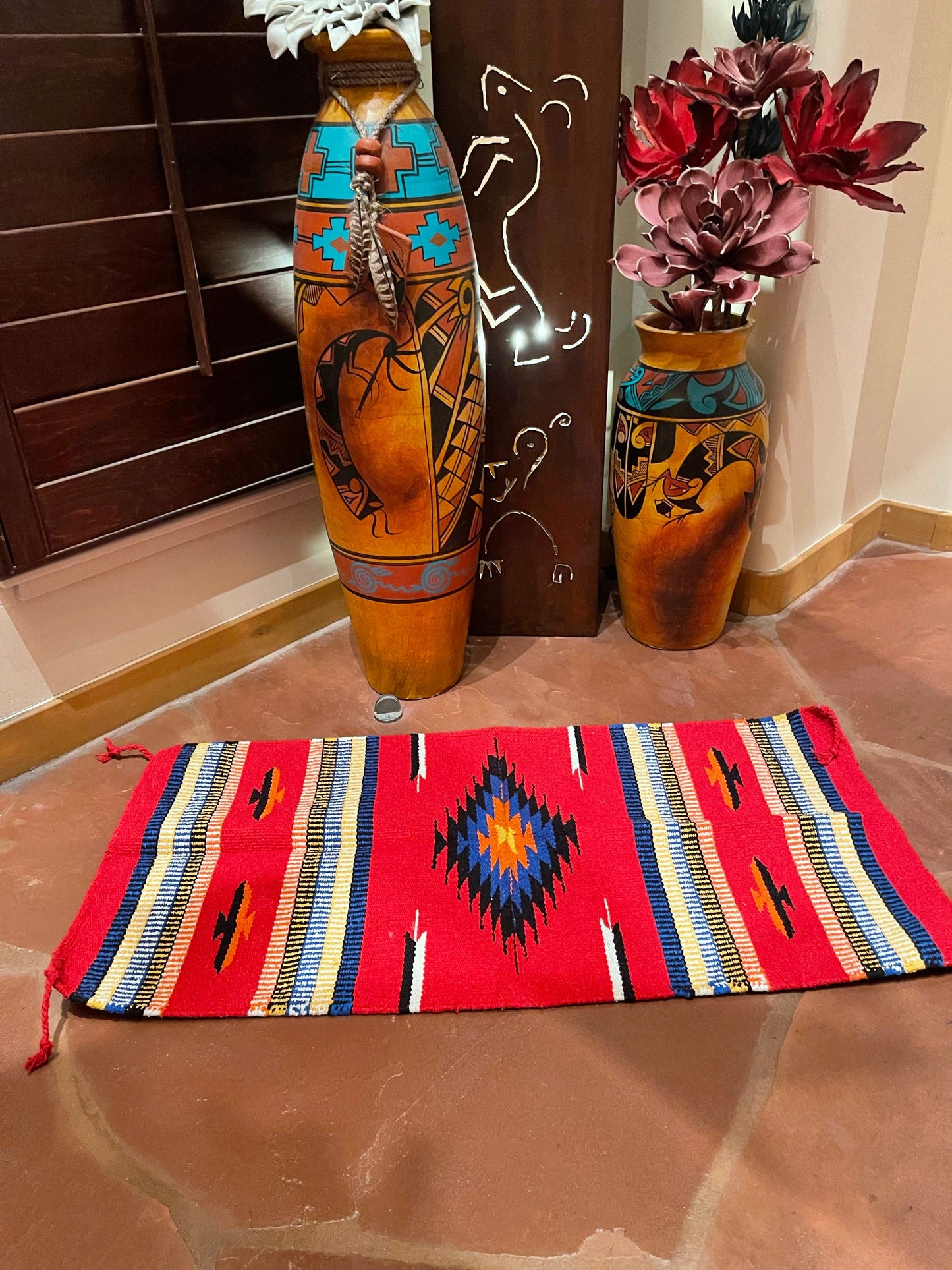 Southwest Azteca accent rug 40”-20”