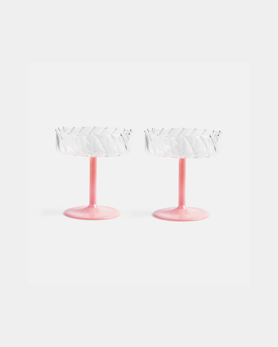 2 Set Pink Coupe Twirl