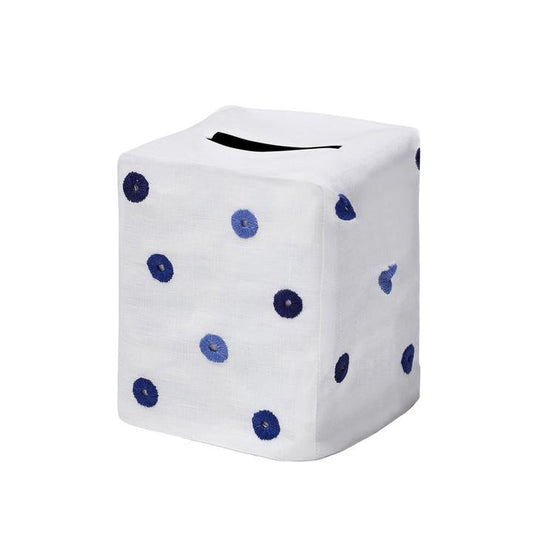 Holes Tissue Box Covers, Blue