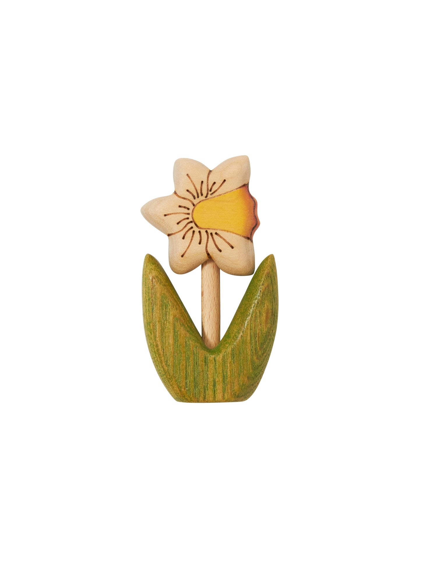 Hand Carved Narcissus Flower