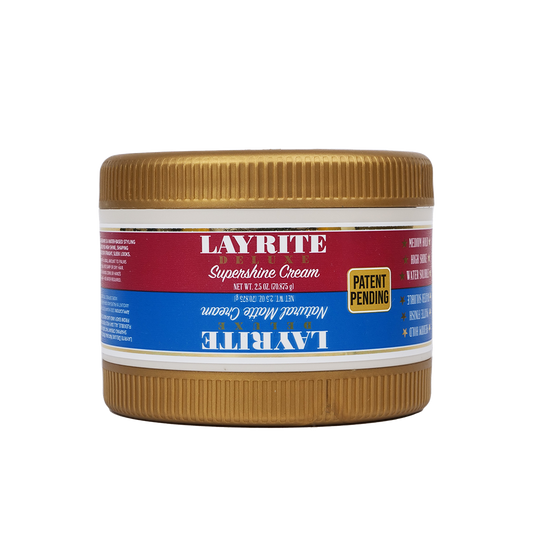 Layrite Deluxe Dual Chamber - Natural Matte Cream & Supershine Cream