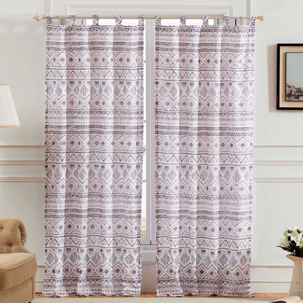 Snow Chalet Drape Set