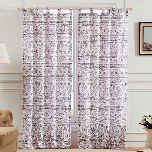 Snow Chalet Drape Set