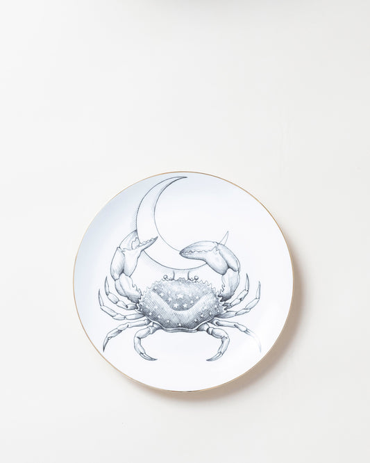 Cancer Zodiac Plate D21cm