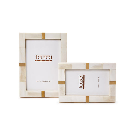 Bone and Brass Frame