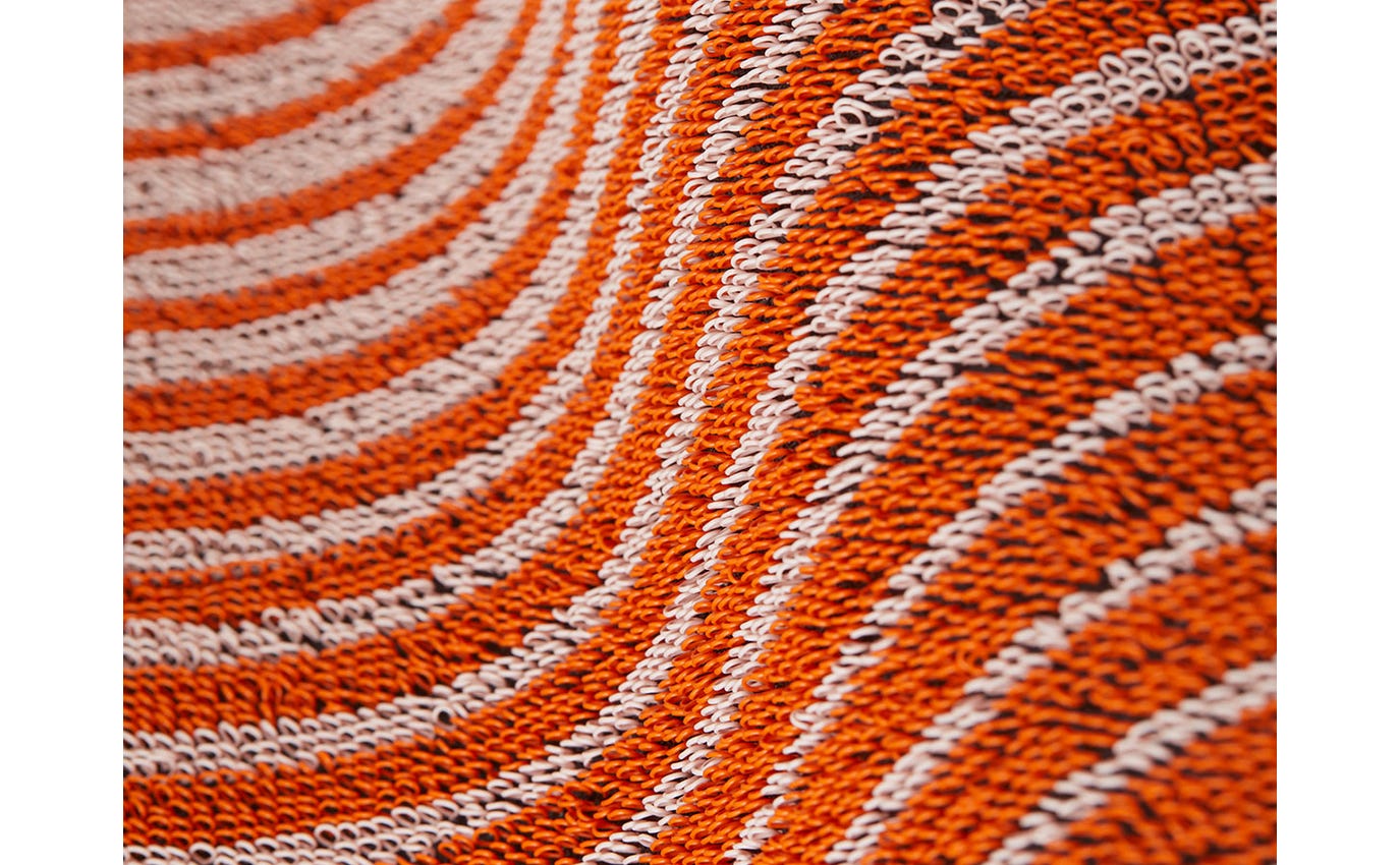 Domino Shag Mat | Apricot